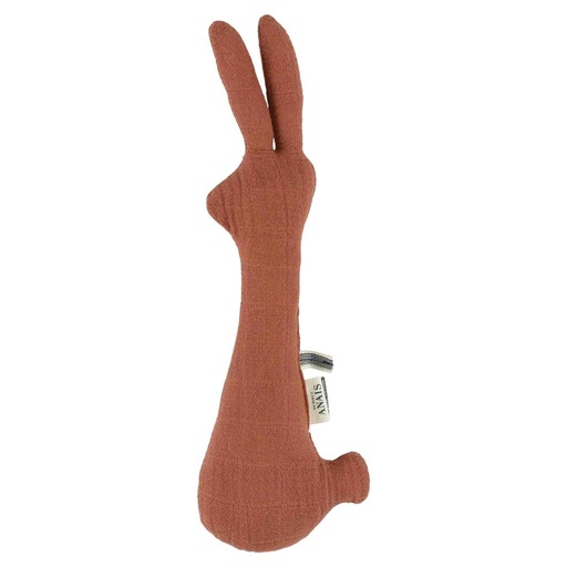 Rattle rabbit bliss rust 