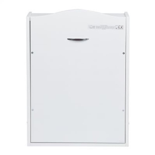 Wall diaper changing table white