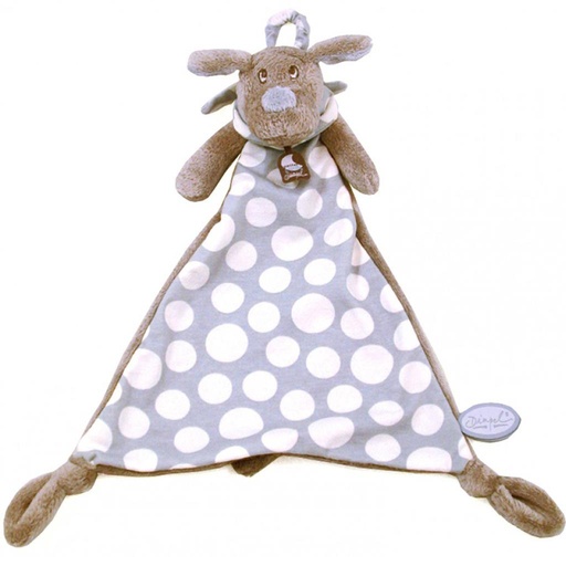 Doudou dog Fifi lichtblauw 