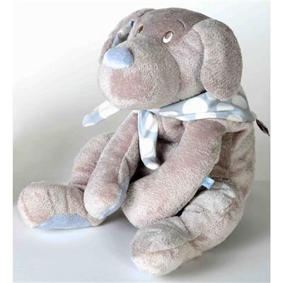 Soft toy 30cm dog Fifi lichtblauw 