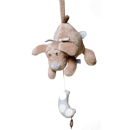 Chien musical Fifi lichtblauw 