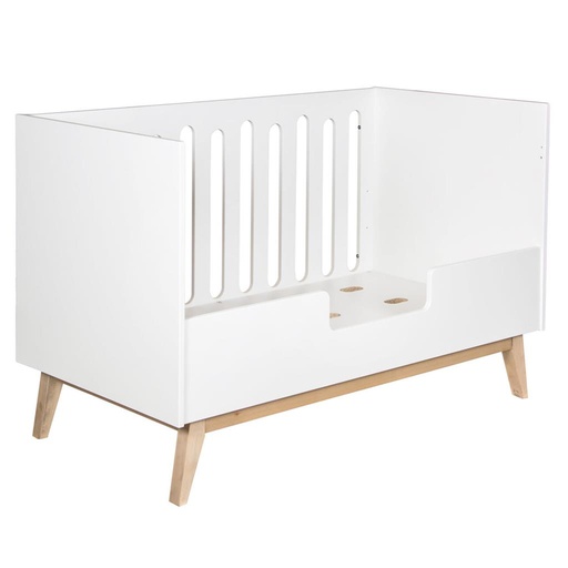 Bedrail trendy white 70X140