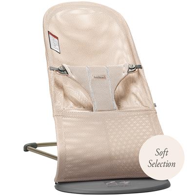 Bouncer baby bliss (mesh) parelroze 