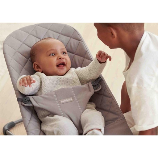 Château gonflable baby bliss (coton) zandgrijs 