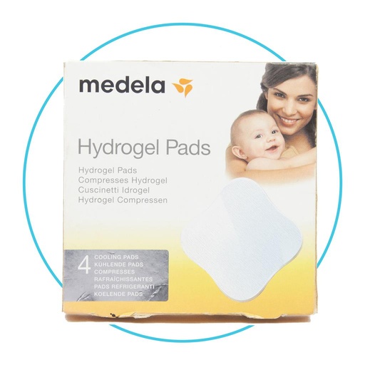Compresses d'hydrogel 4 pièces  