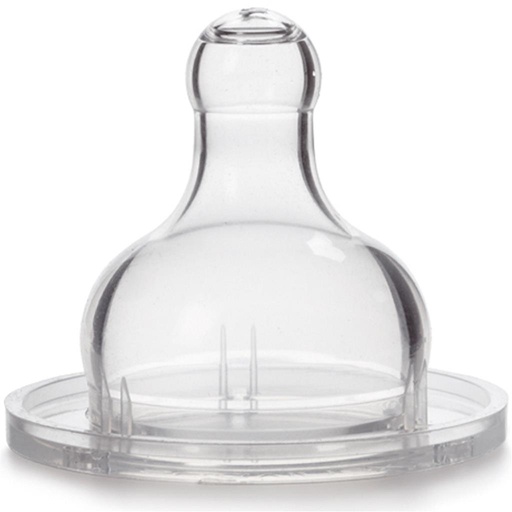 Suction teat teets silic. round slow flow +0m (2) Suav  
