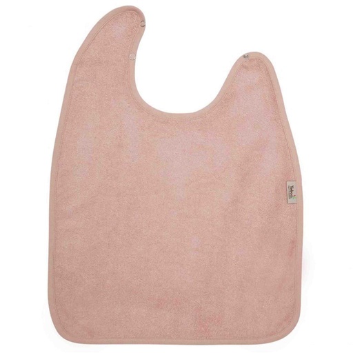 Bib extra large 37x50 misty pink