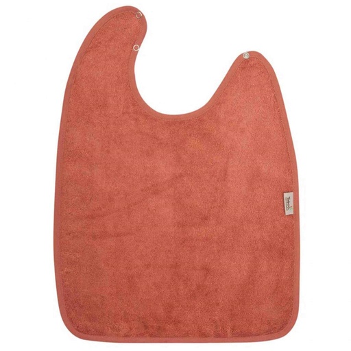 Bib extra large 37x50 apricot blush