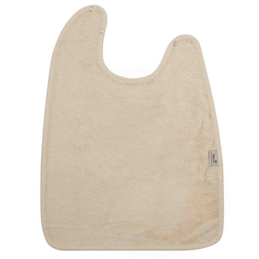 Bib extra large 37x50 frosted almond