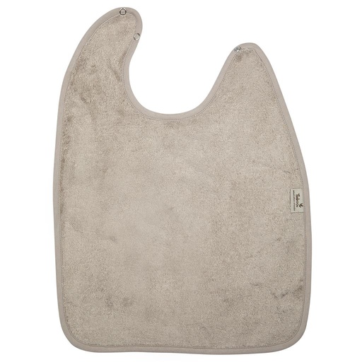 Bib extra large 37x50 feather grey 