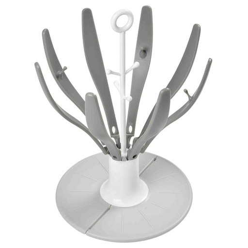 Drip rack flour (collapsible) grijs-wit 