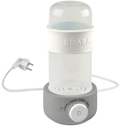 Flesverwarmer/sterilisator baby milk second grijs 