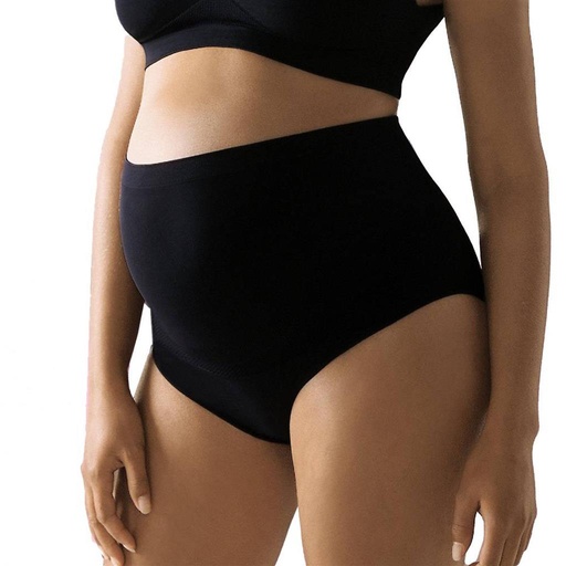 Slip sans couture haut zwart 