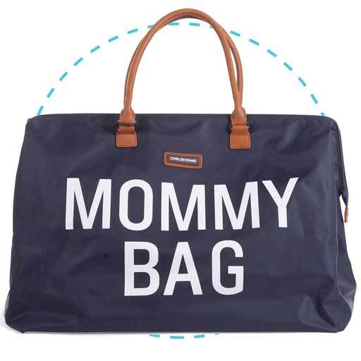 Verzorgingstas mommy bag big marineblauw 