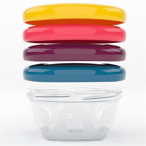 Storage jars babybols 120ml (4pcs)