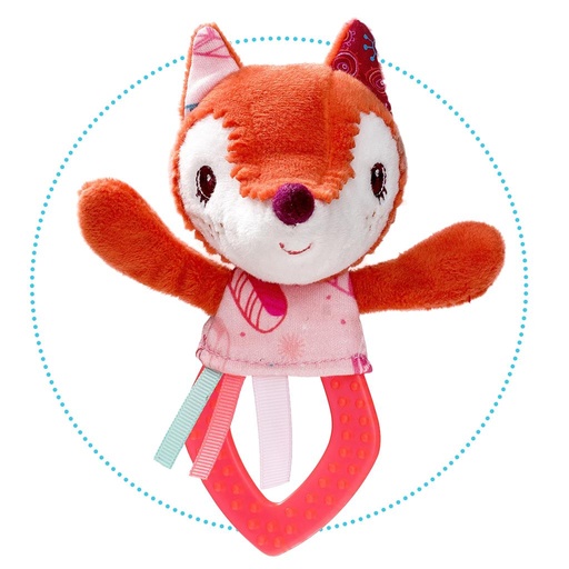 Teething ring rattle Alice  