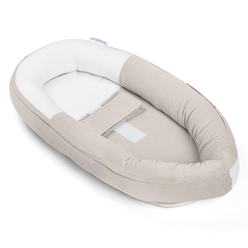 Babynest cocoon tetra jersey sand 