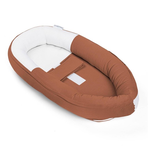 Babynest cocoon tetra jersey terracotta 