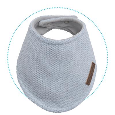 Bandana bib classic blue light blue