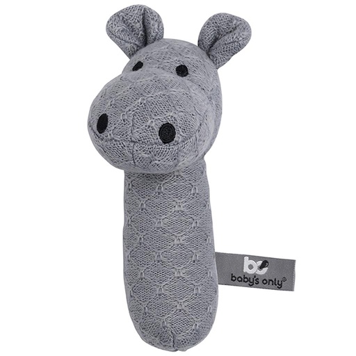 *Hippopotame à sonnettes (gris) grijs 