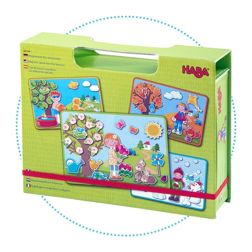 Magneetspeldoos de seizoenen  