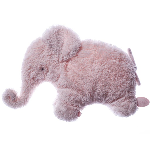 Peluche éléphant Oscar crêpe rose clair