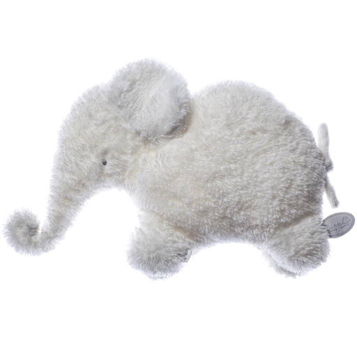 Cuddly elephant Oscar pancake white white white