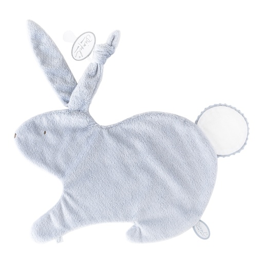 Doudou konijn Emma lichtblauw 