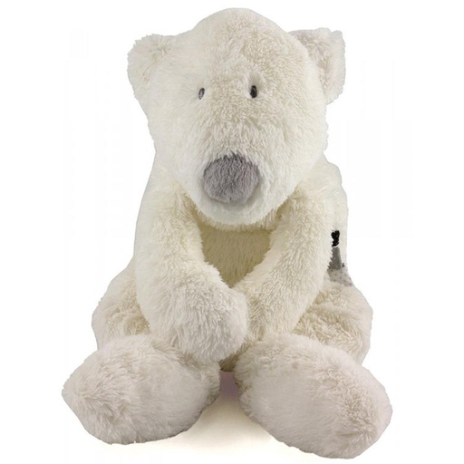 Peluche 22 cm bébé ours polaire P'Timo