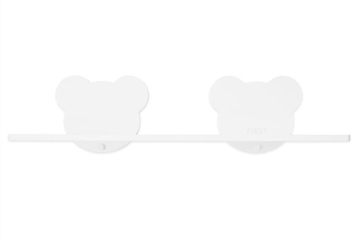 Shelf satin 2 hooks teddy Jane