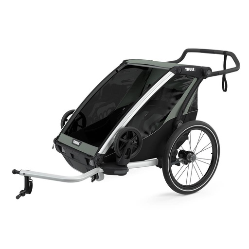 Fietskar Chariot lite 2 agave
