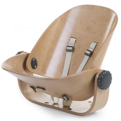 Zitje newborn voor Evolu 2 + 180° naturel/antraciet 
