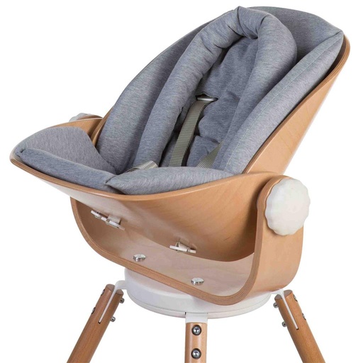 Inlegkussen Evolu newborn jersey grijs 