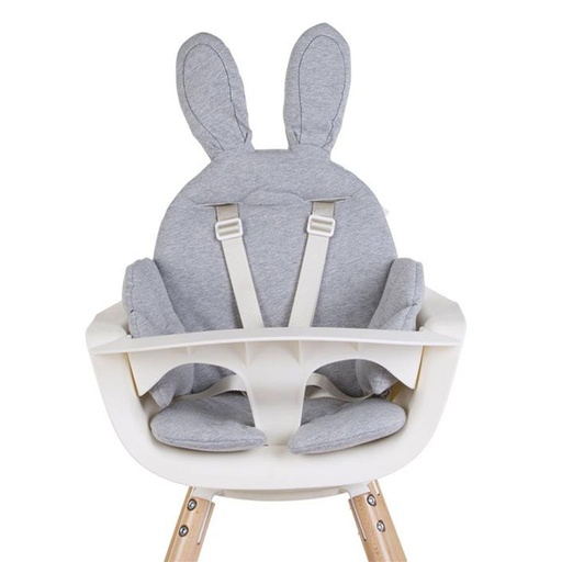 Stoelkussen rabbit jersey grijs 