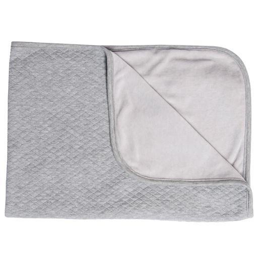 Blanket crib fleece diamond stone