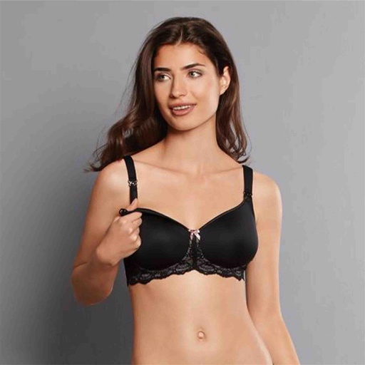 Breastfeeding bra black