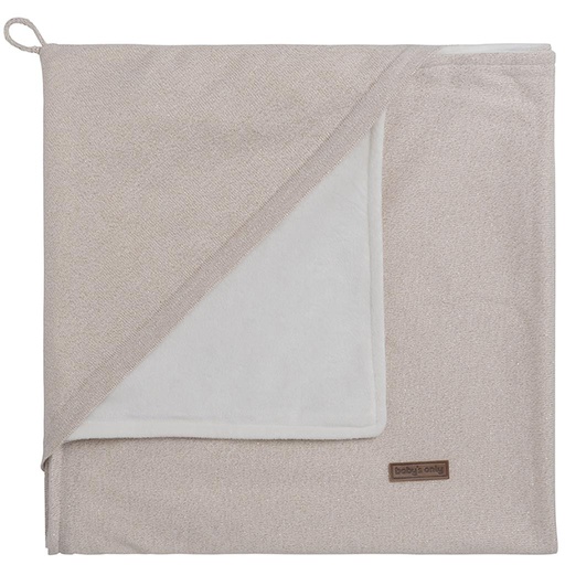 Omslagdoek soft sparkle goud-ivoor mêlee 