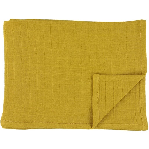 *Inbakerdoek 110x110 (2st.) bliss mustard