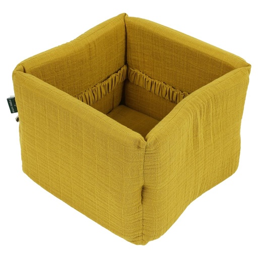 Panier à langer bliss mustard 