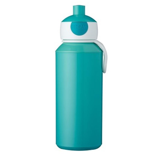 Bouteille à boire pop-up campus 400ml turquoise 