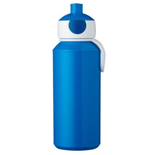 Bouteille à boire pop-up campus 400 ml bleu