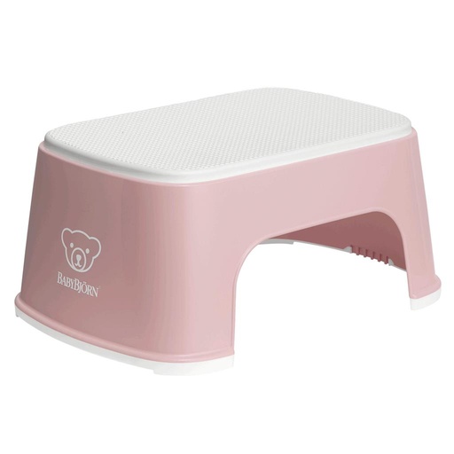 Step pastelroze-wit 