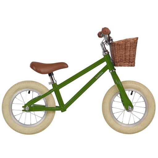 Loopfiets moonbug balance bike pea green 