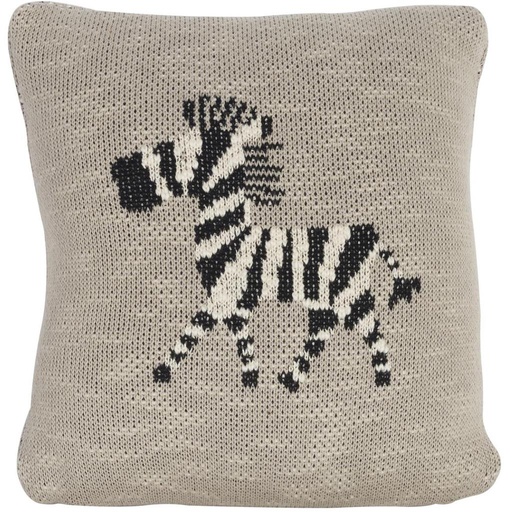 Coussin 30x30 jersey zébré