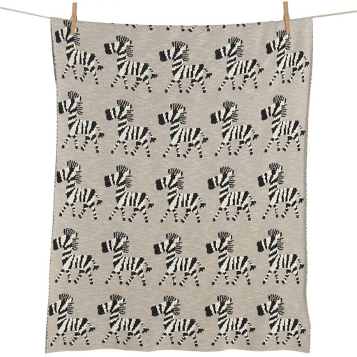Blanket tricot on the go (XL, zebra)  