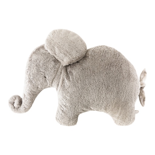 Coussin câlin éléphant Oscar XL (82cm) beige 