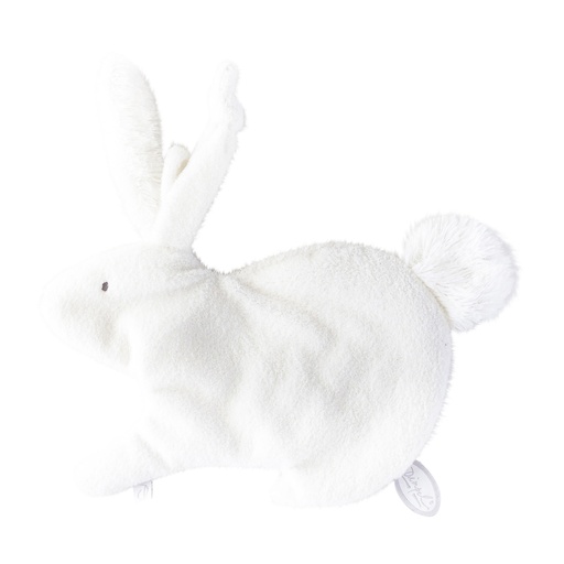 Fopspeendoekje konijn Emma (24cm) wit 
