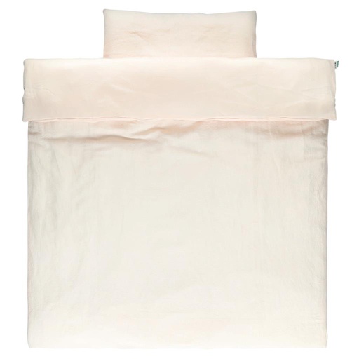 Donsovertrek+kussensloop bed pure rose 100X140