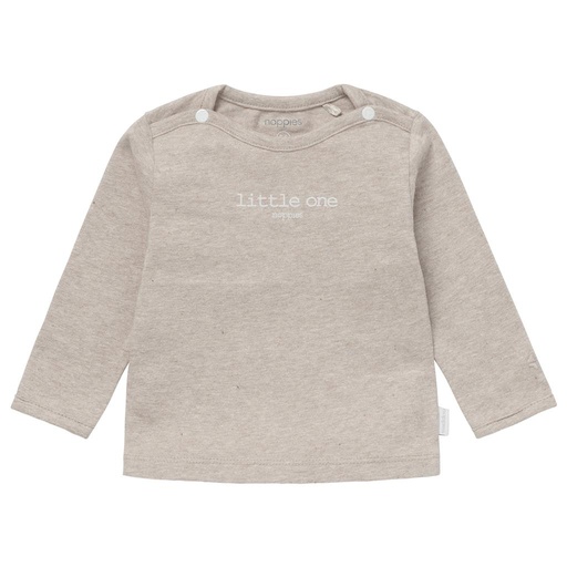 T-shirt Hester taupe melange 