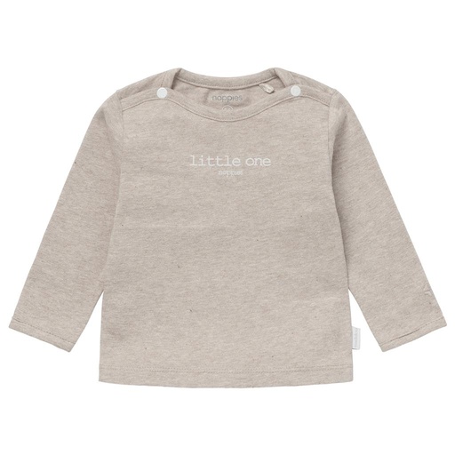 T-shirt Hester taupe melange